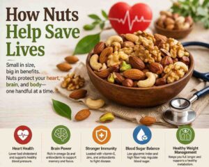 How Nuts Help Save Lives?