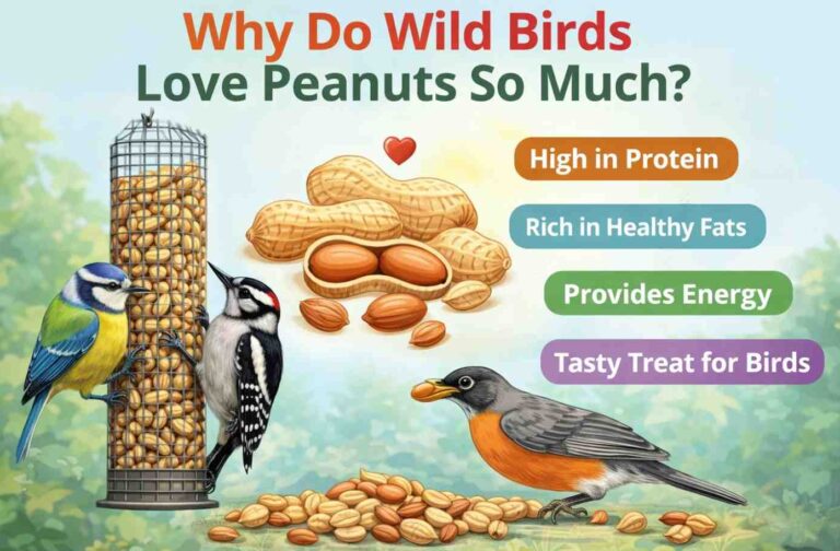 Why Do Wild Birds Love Peanuts So Much?