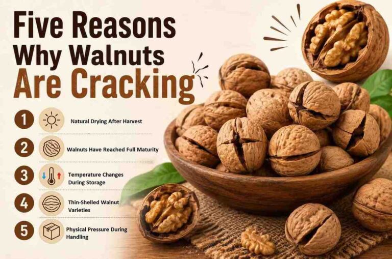 5 Reasons Why Walnuts Are Cracking