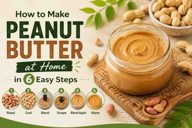How to Make Peanut Butter at Home in 6 Easy Steps