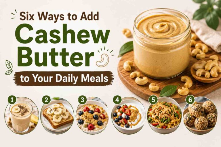 Six Ways to Add Cashew Butter to Your Daily Meals