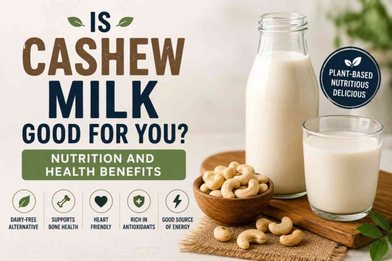 Is Cashew Milk Good for You? Nutrition and Health Benefits Explained