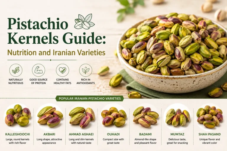 Pistachio Kernels Guide: Nutrition and Iranian Varieties