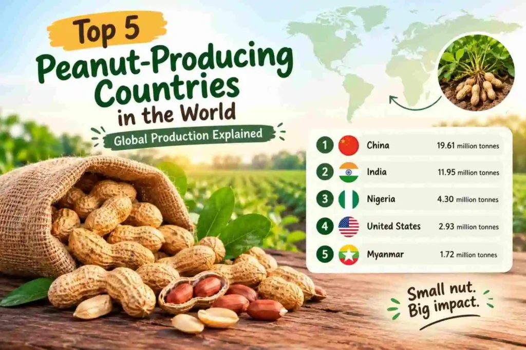 Top 5 Peanut-Producing Countries in the World: Global Production Explained