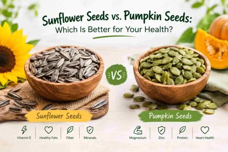 Sunflower Seeds vs Pumpkin Seeds: Which Is Healthier?